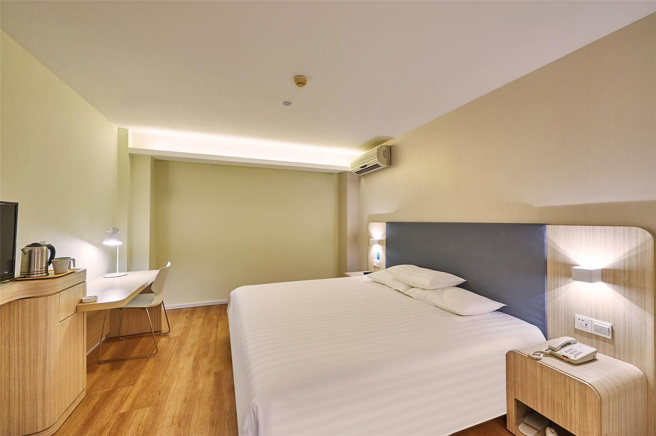 Hanting Hotel Fuzhou Train Station Square Exterior foto