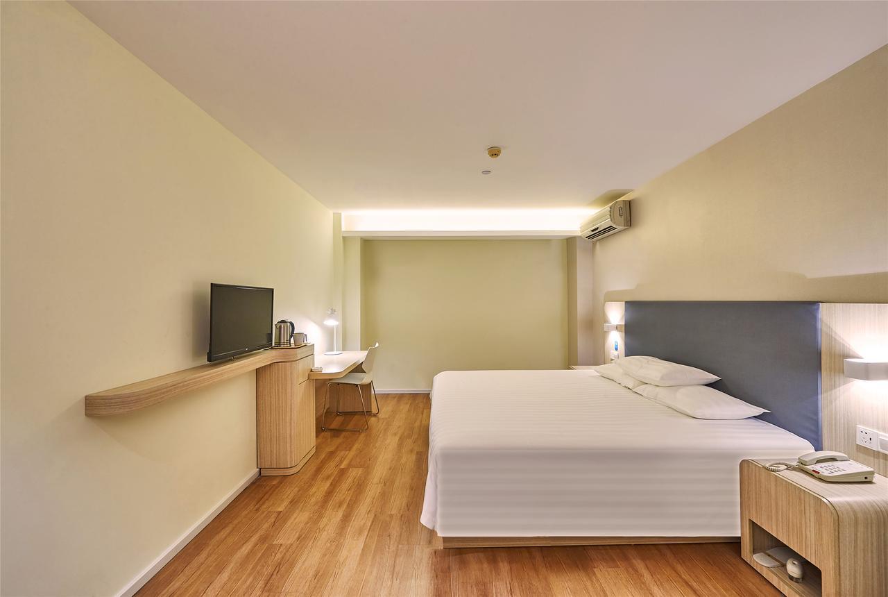 Hanting Hotel Fuzhou Train Station Square Exterior foto