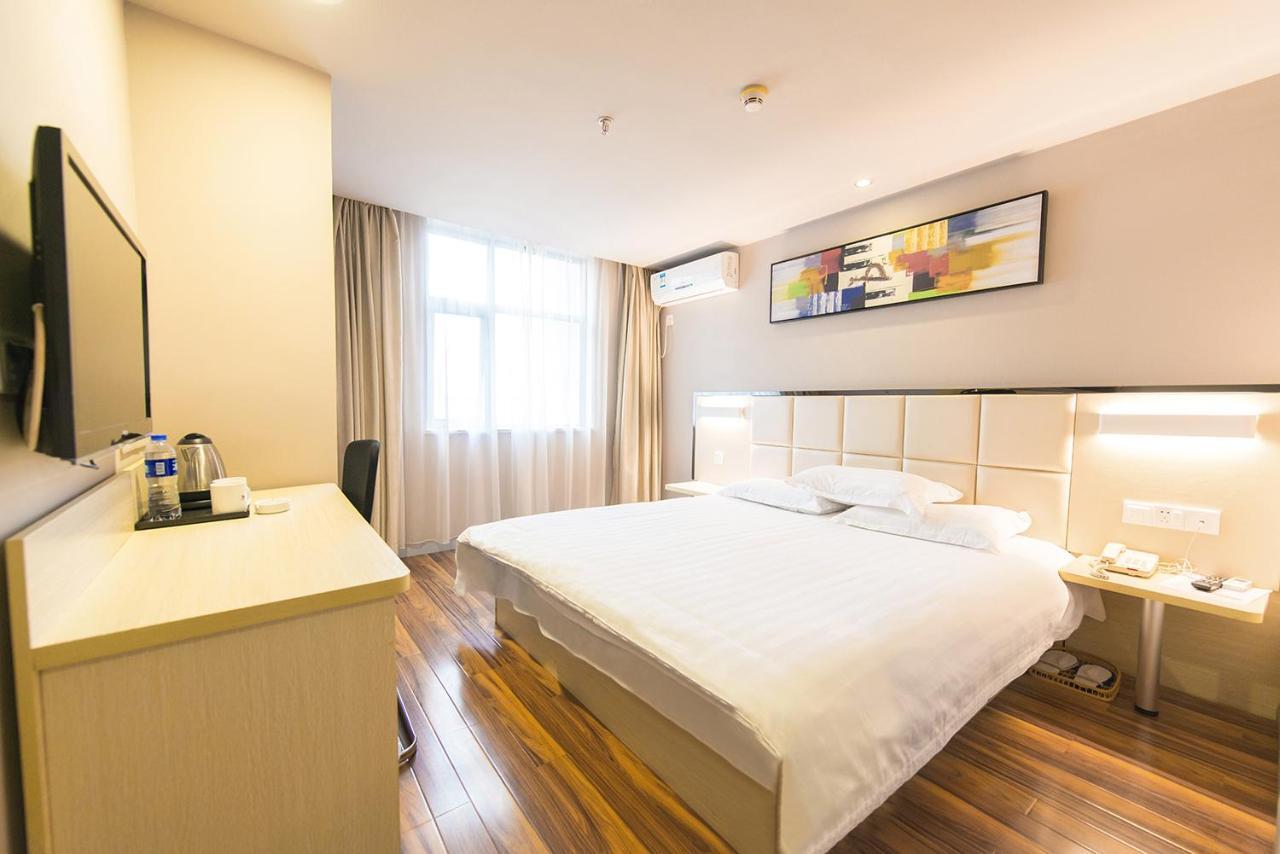 Hanting Hotel Fuzhou Train Station Square Exterior foto